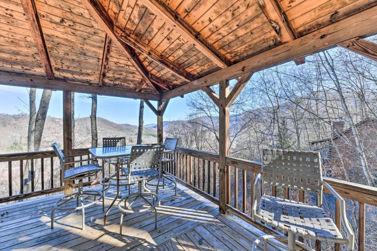 Maggie Valley Home With Mountain Views And Decks! Exteriör bild